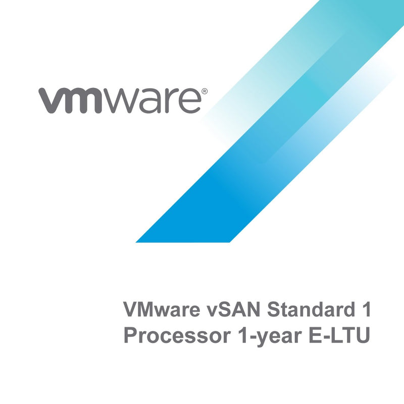 VMware vSAN Standard 1 Processor 1-year E-LTU