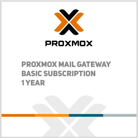 Proxmox Mail Gateway Basic Subscription 1 year