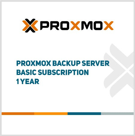 Proxmox Backup Server Basic Subscription 1 year