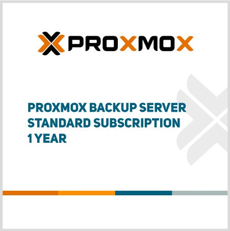 Proxmox Backup Server Standard Subscription 1 year