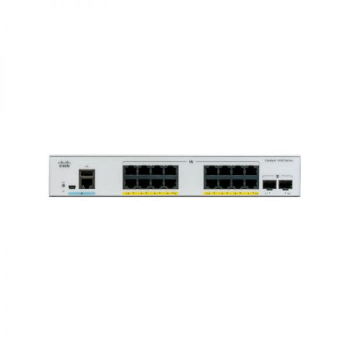 Cisco Catalyst C1000-16P-2G-L 16-Port PoE Ethernet Managed Switch