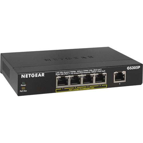 Netgear GS305P 5-Port Gigabit Switch