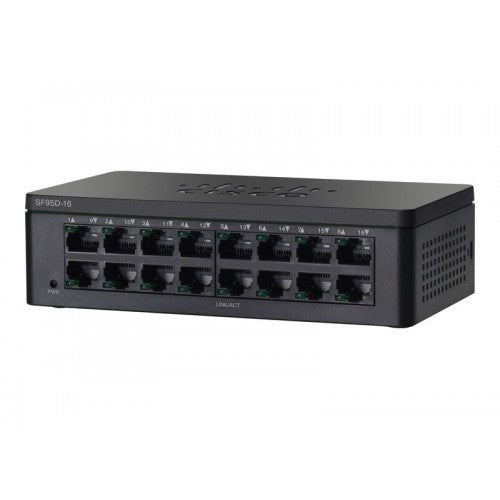 Cisco SF95D-16 16-Port 10/100 Desktop Switch