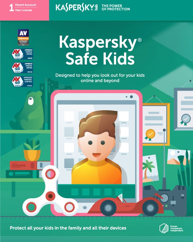 Kaspersky Safe Kids (1 Parent Account | 1 Year License | PC / Mac / Mobile) Price in bangladesh