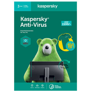 Kaspersky Anti-Virus 2021 (1 User | 1 Year License | PC)